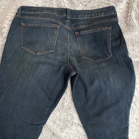 Sonoma Dark Rinse Skinny Jeans 10P - Picture 4 of 8